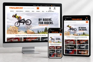 Tienda online de Trial-Bikes en ordenador, tablet y móvil